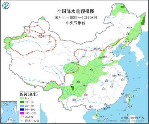 四川最新暴雨预警，一场秋雨一场寒，防灾减灾需先行